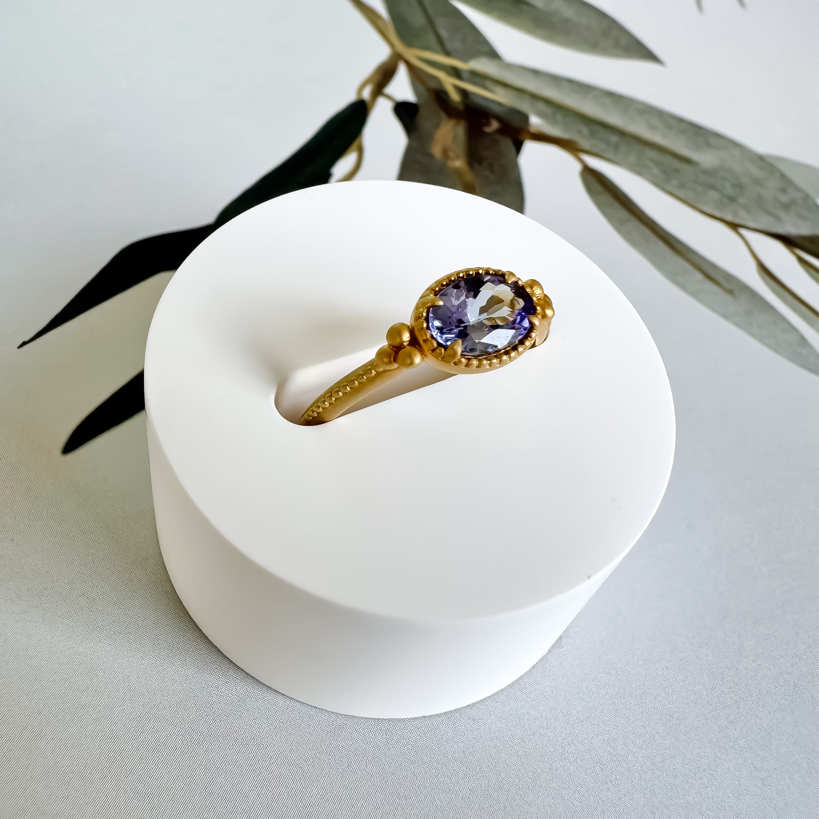 《タンザナイト|Tanzanite》天然石リング/silver925