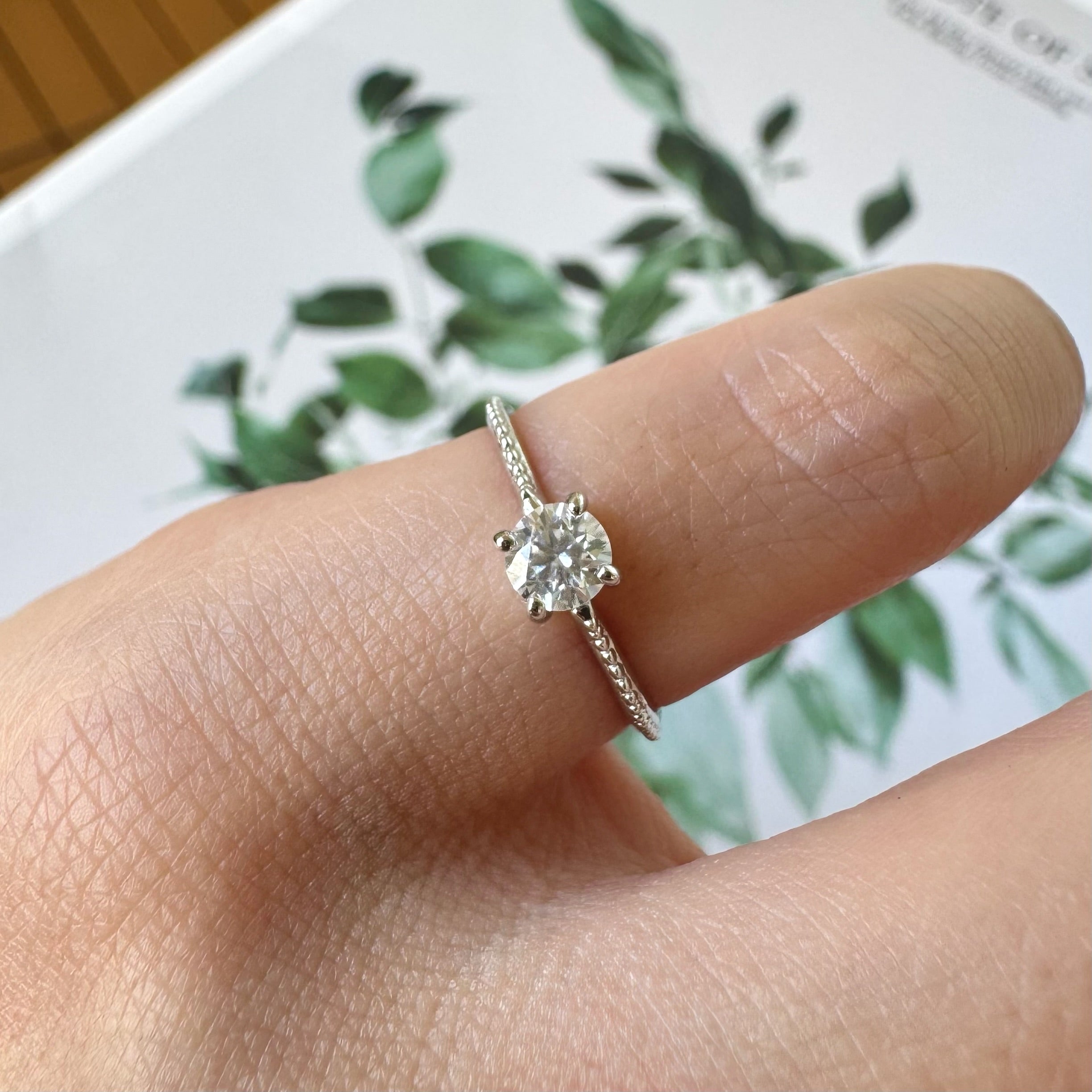 《デマントイドガーネット|Demantoid Garnet》・K10YGリング