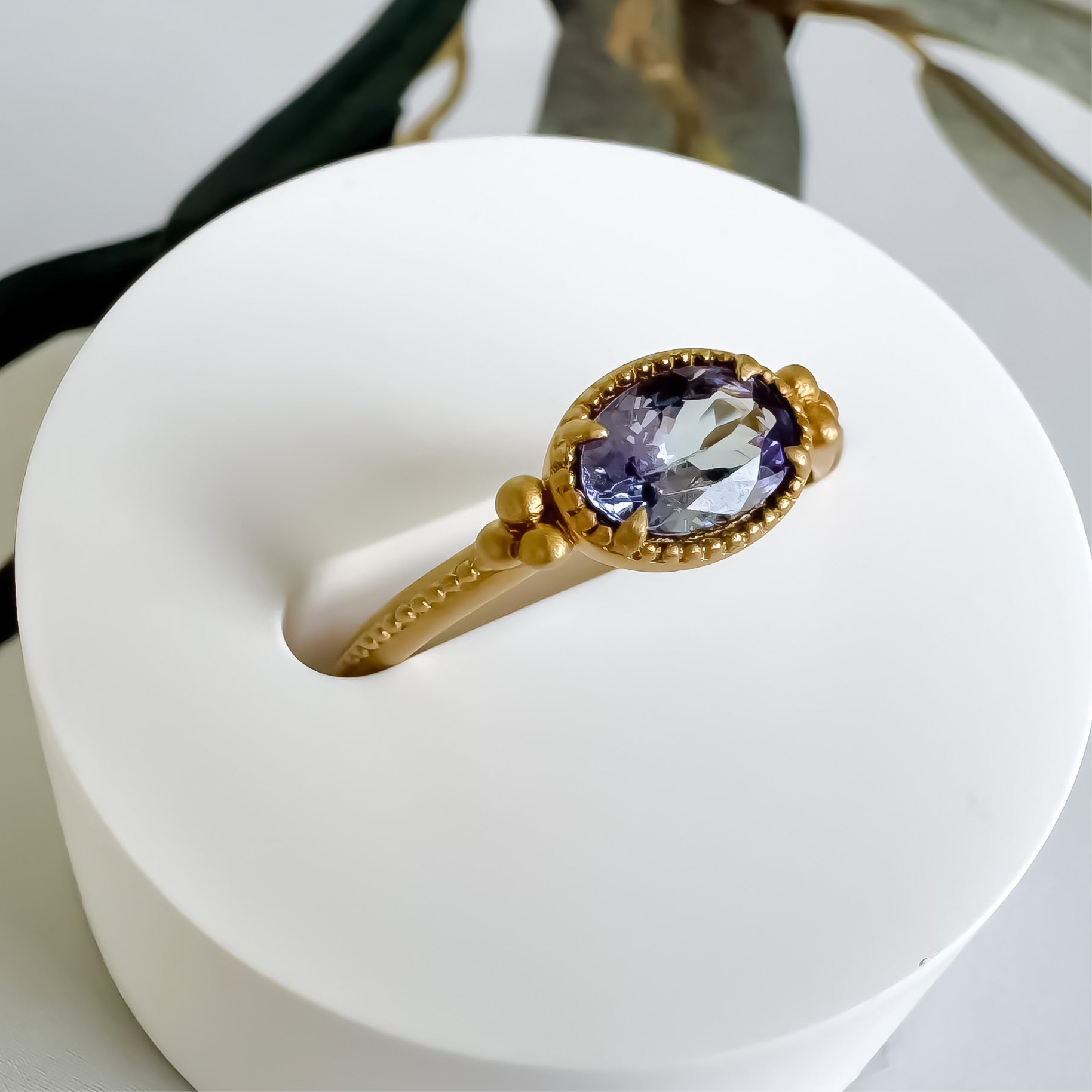 《タンザナイト|Tanzanite》天然石リング/silver925