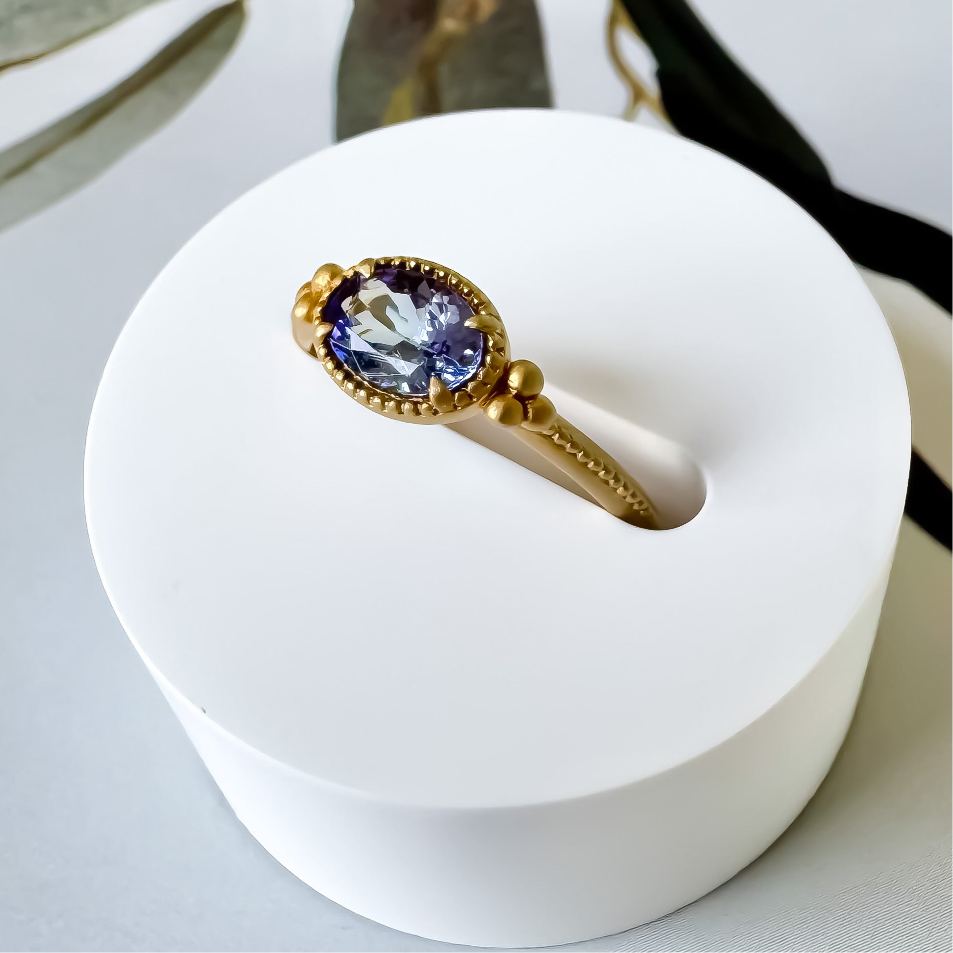 《タンザナイト|Tanzanite》天然石リング/silver925