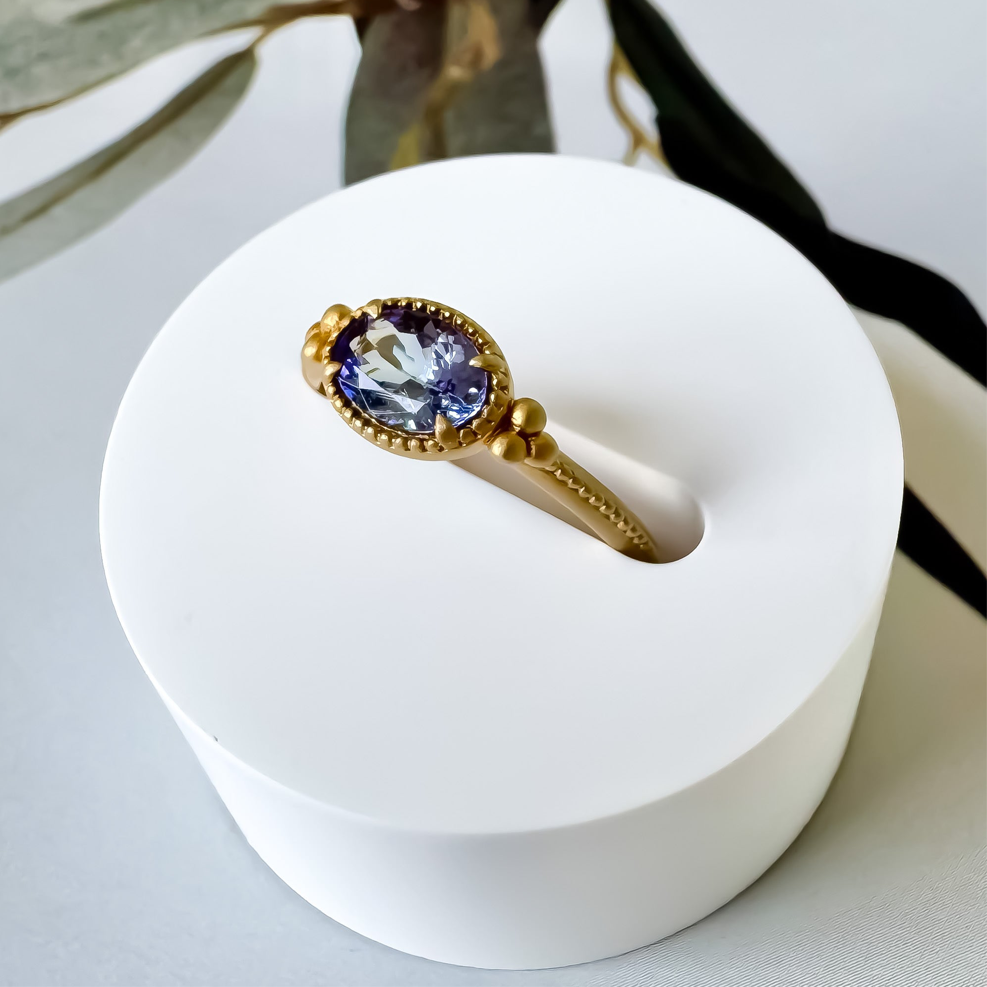 《タンザナイト|Tanzanite》天然石リング/silver925