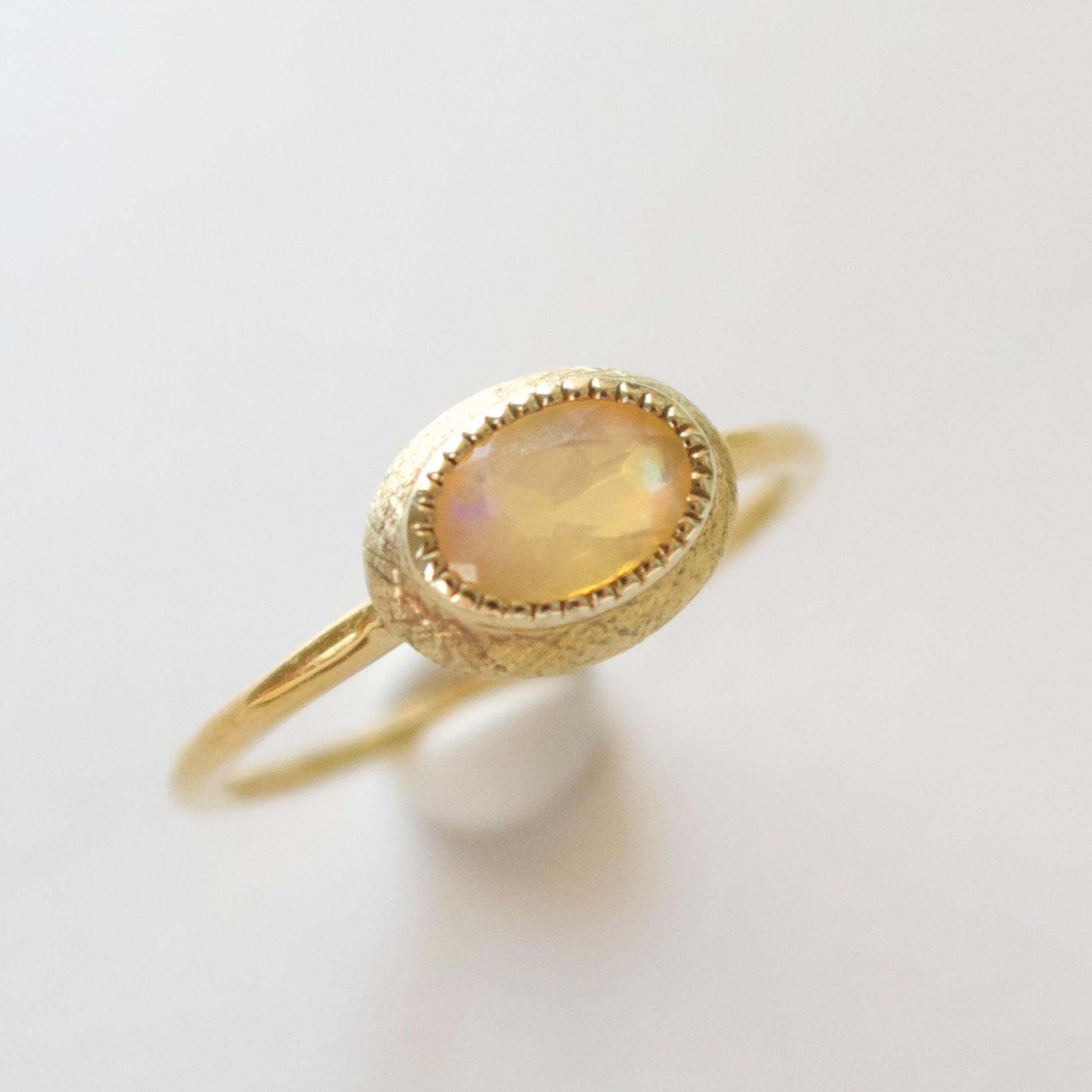 《オパール｜Opal》天然石リング／silver925