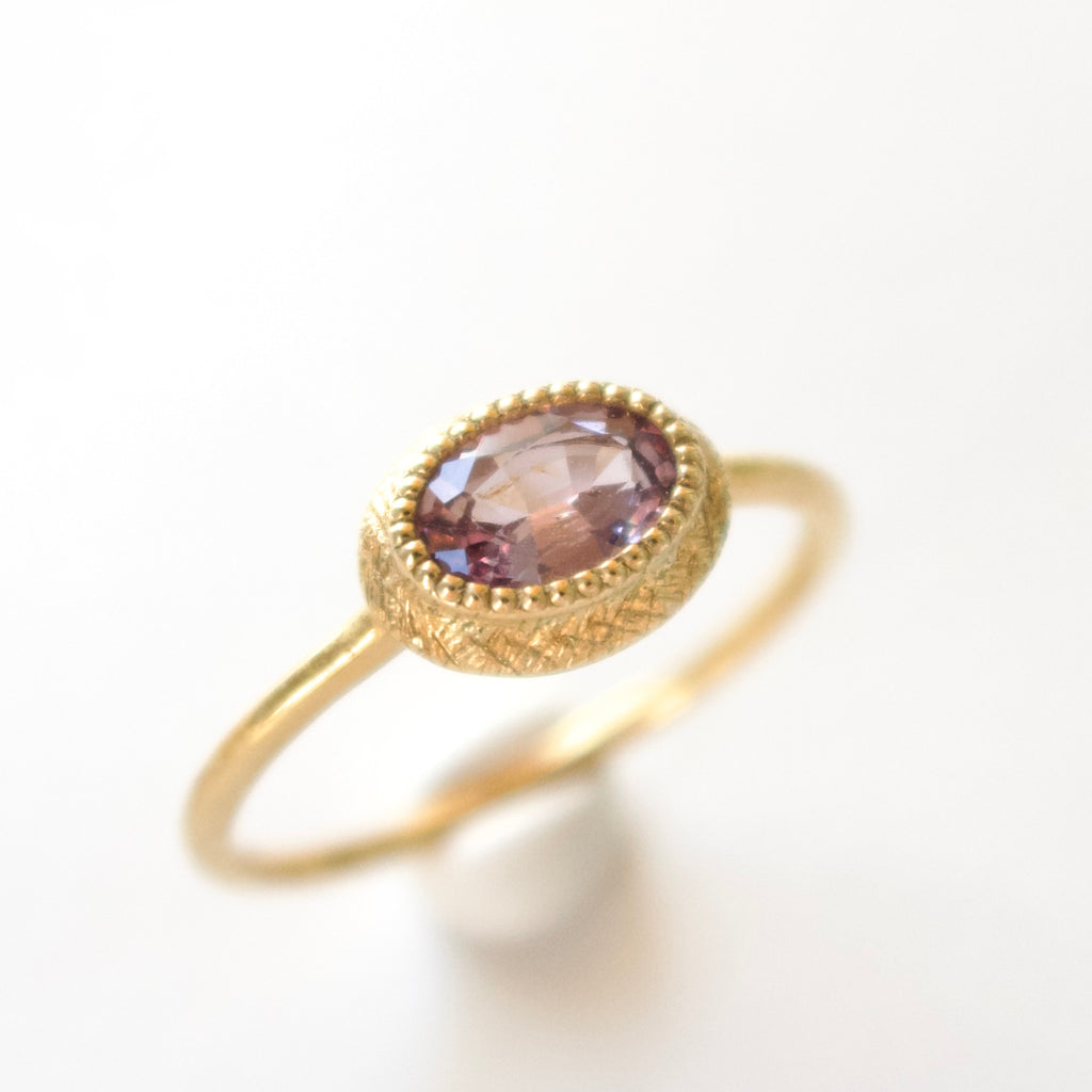 《ピンクスピネル｜Pink Spinel》天然石リング／silver925