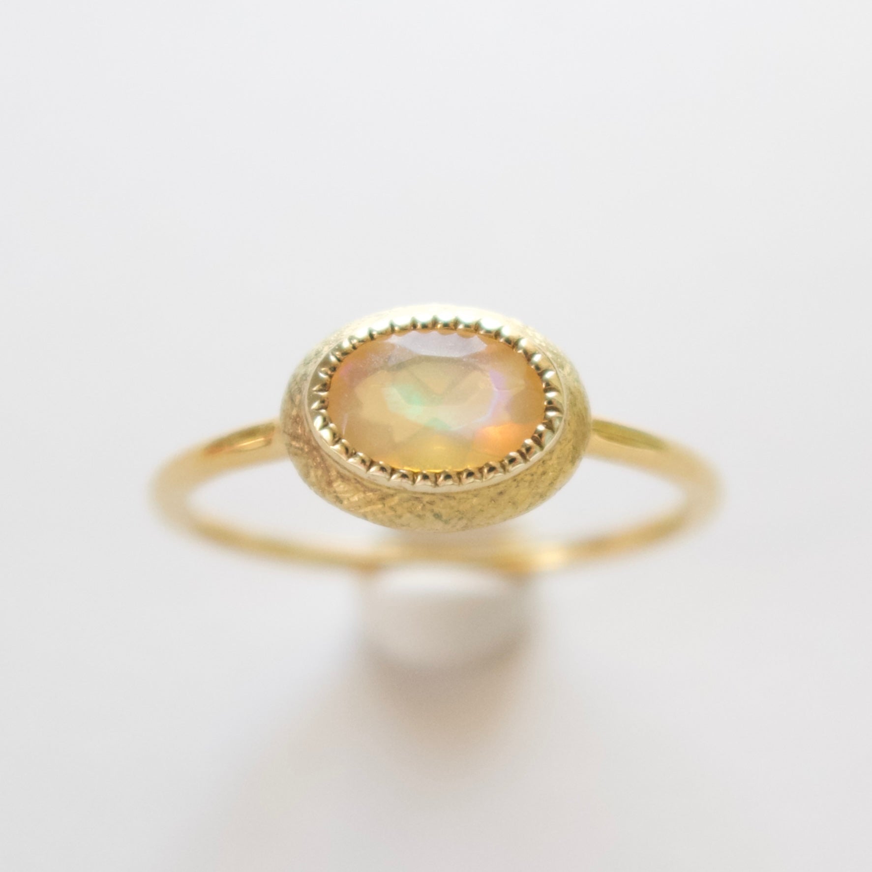 《オパール｜Opal》天然石リング／silver925