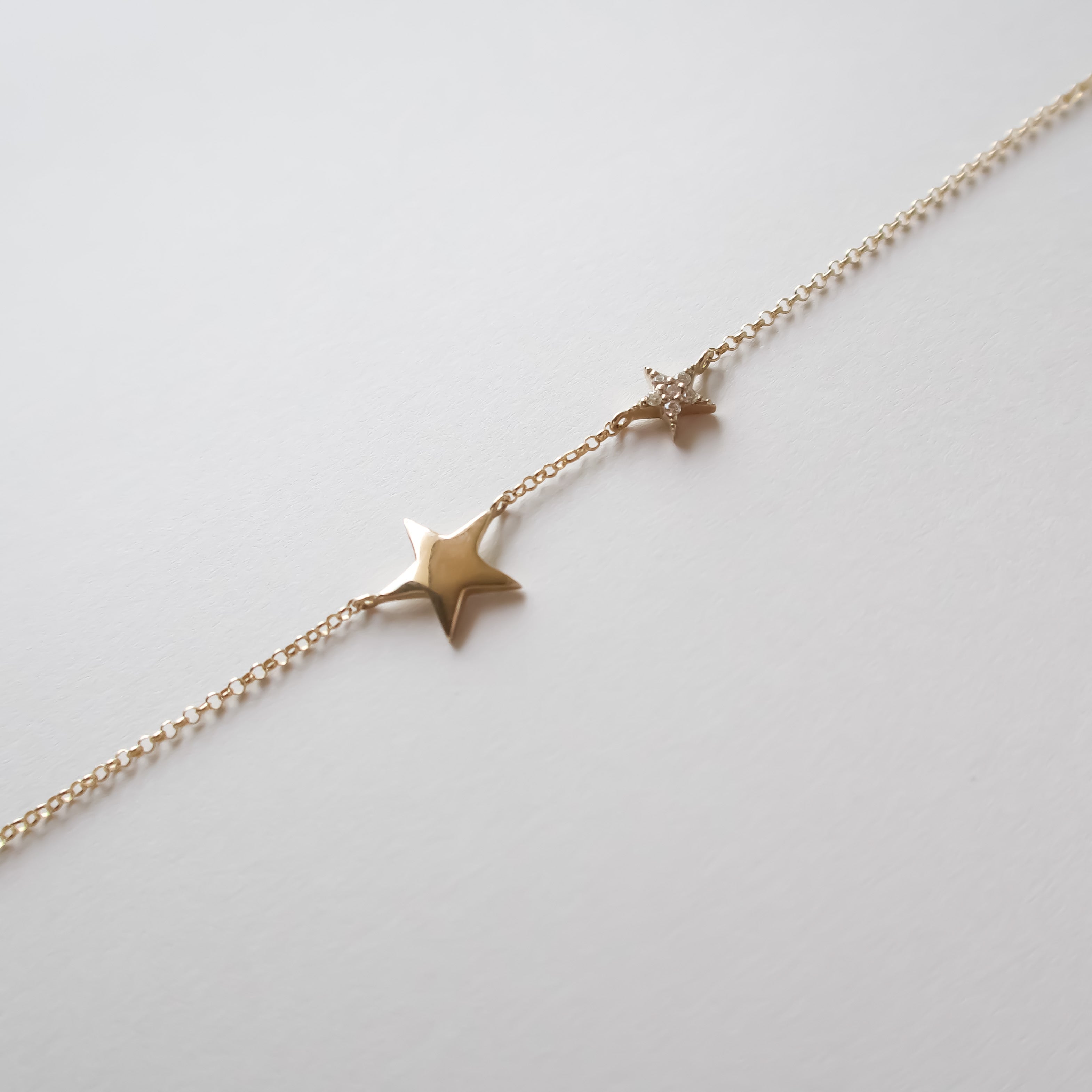 Hōkū Mahina series【月星Collection】ダイヤモンドブレスレット