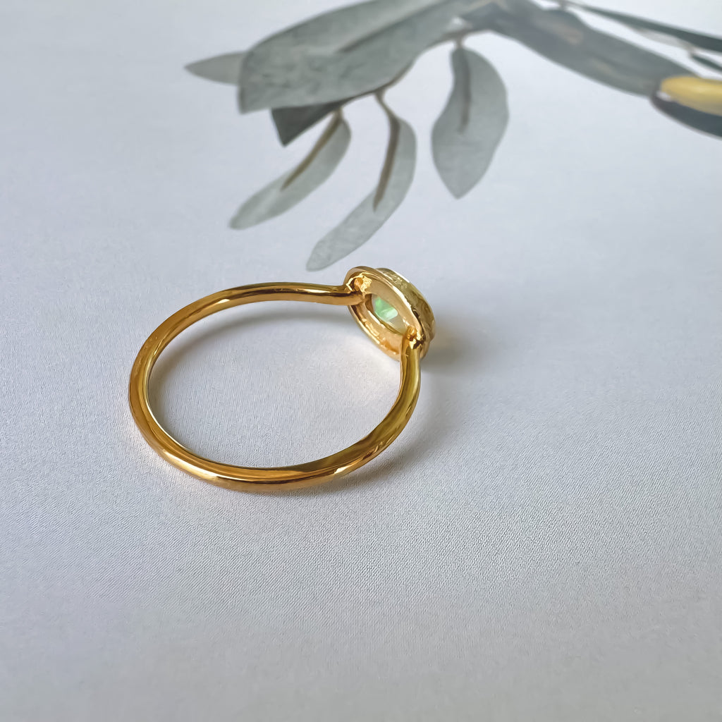 《オパール｜Opal》天然石リング／silver925
