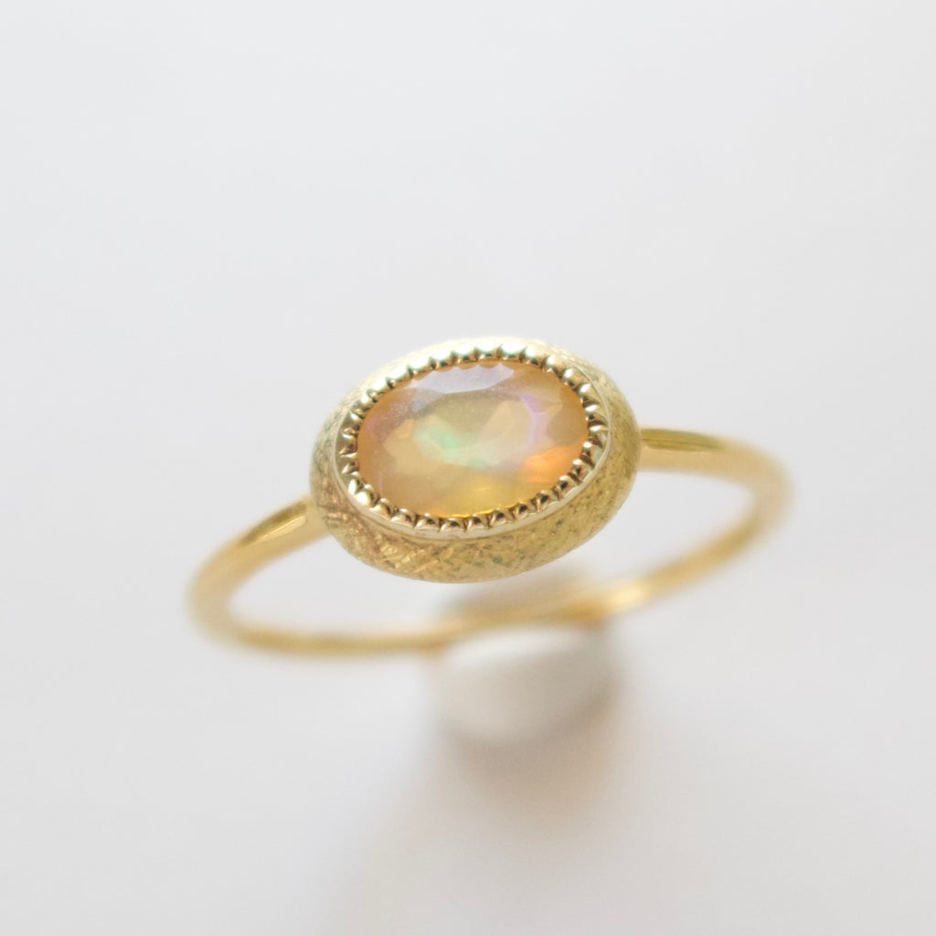 《オパール｜Opal》天然石リング／silver925