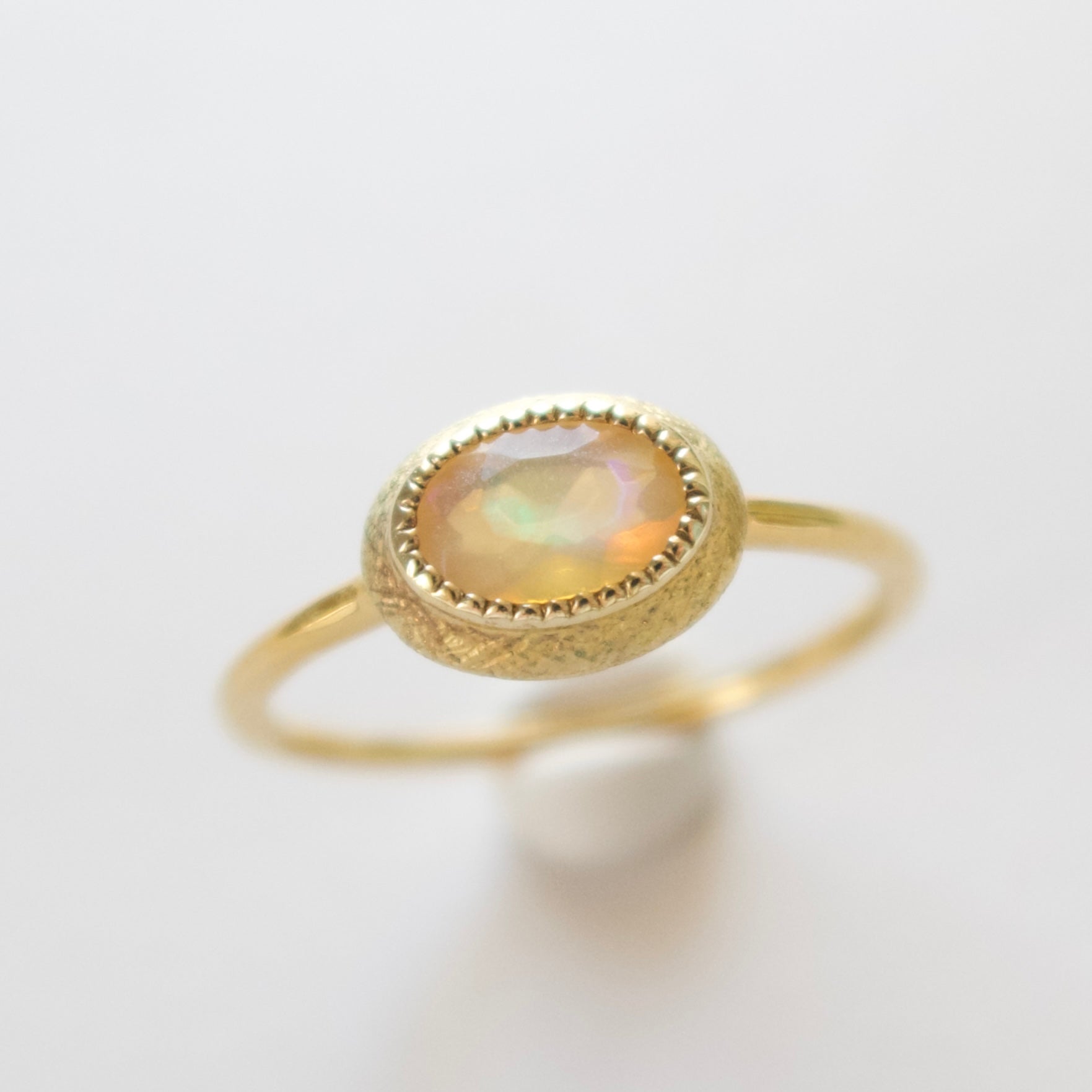 《オパール｜Opal》天然石リング／silver925