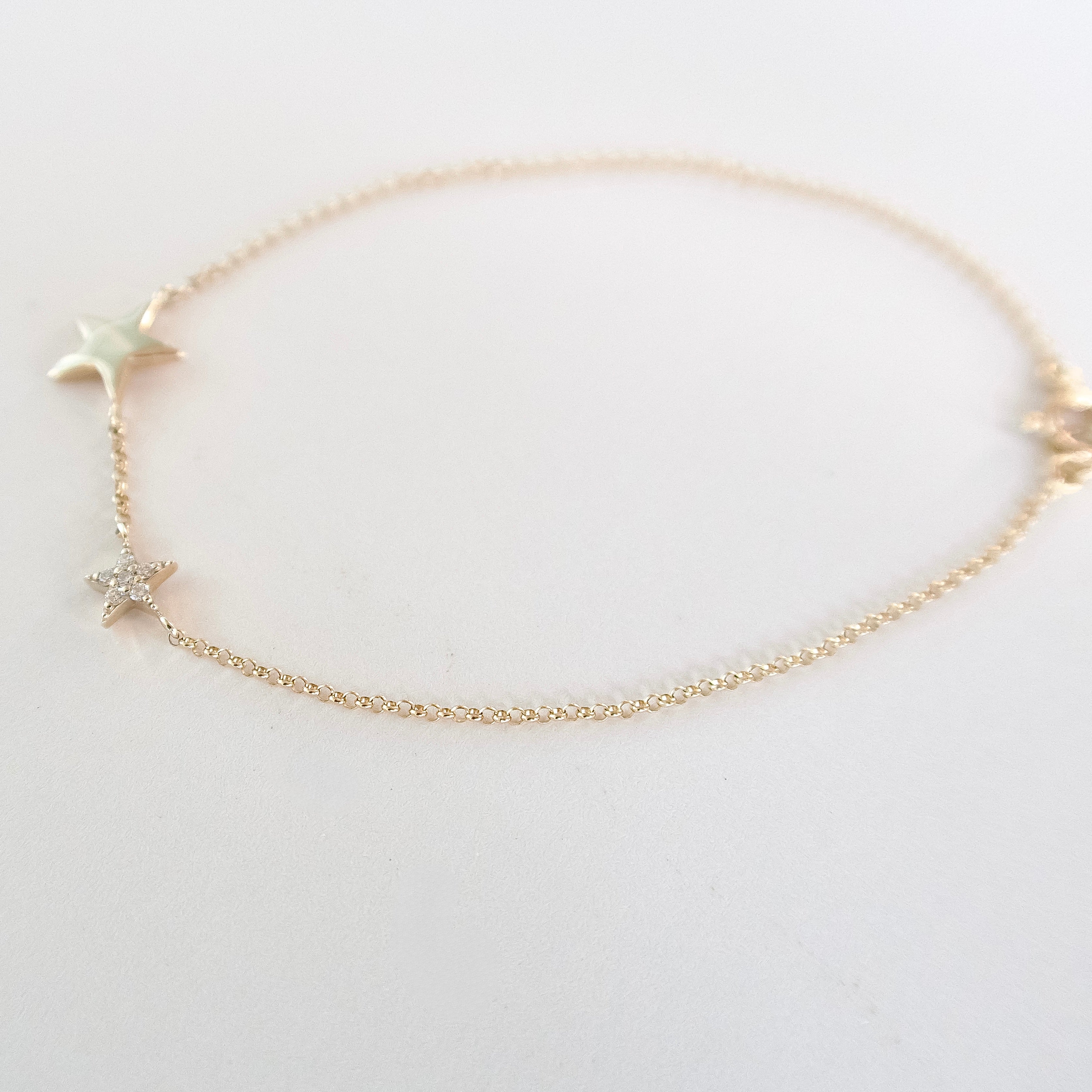 Hōkū Mahina series【月星Collection】ダイヤモンドブレスレット