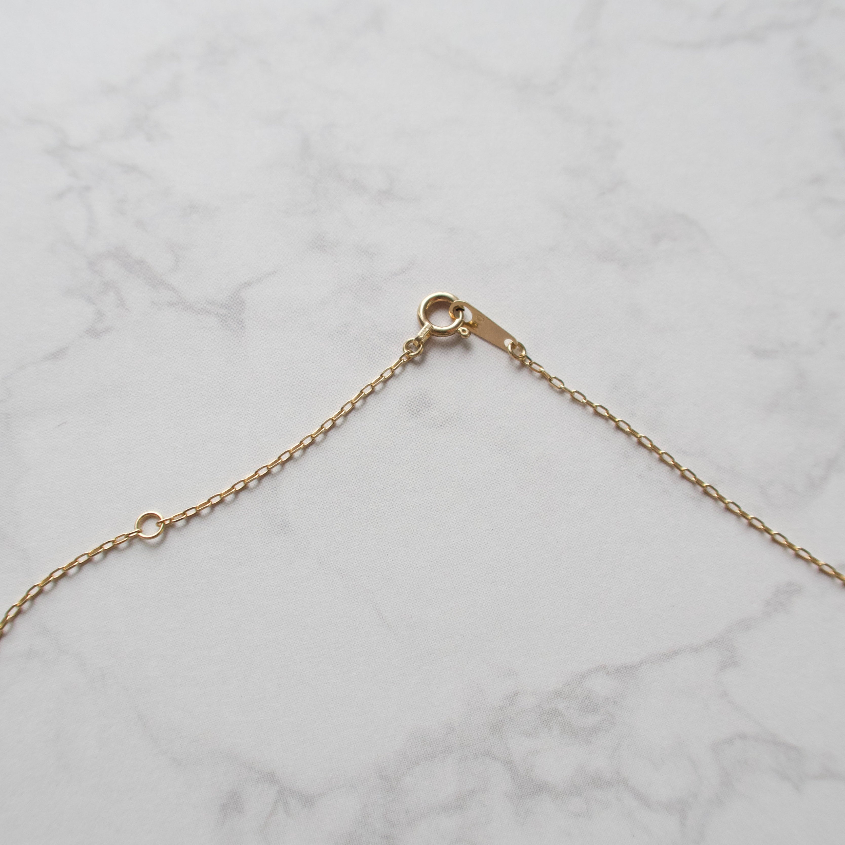 《スフェーン｜Sphene》 レインボーフレア・天然石ネックレス