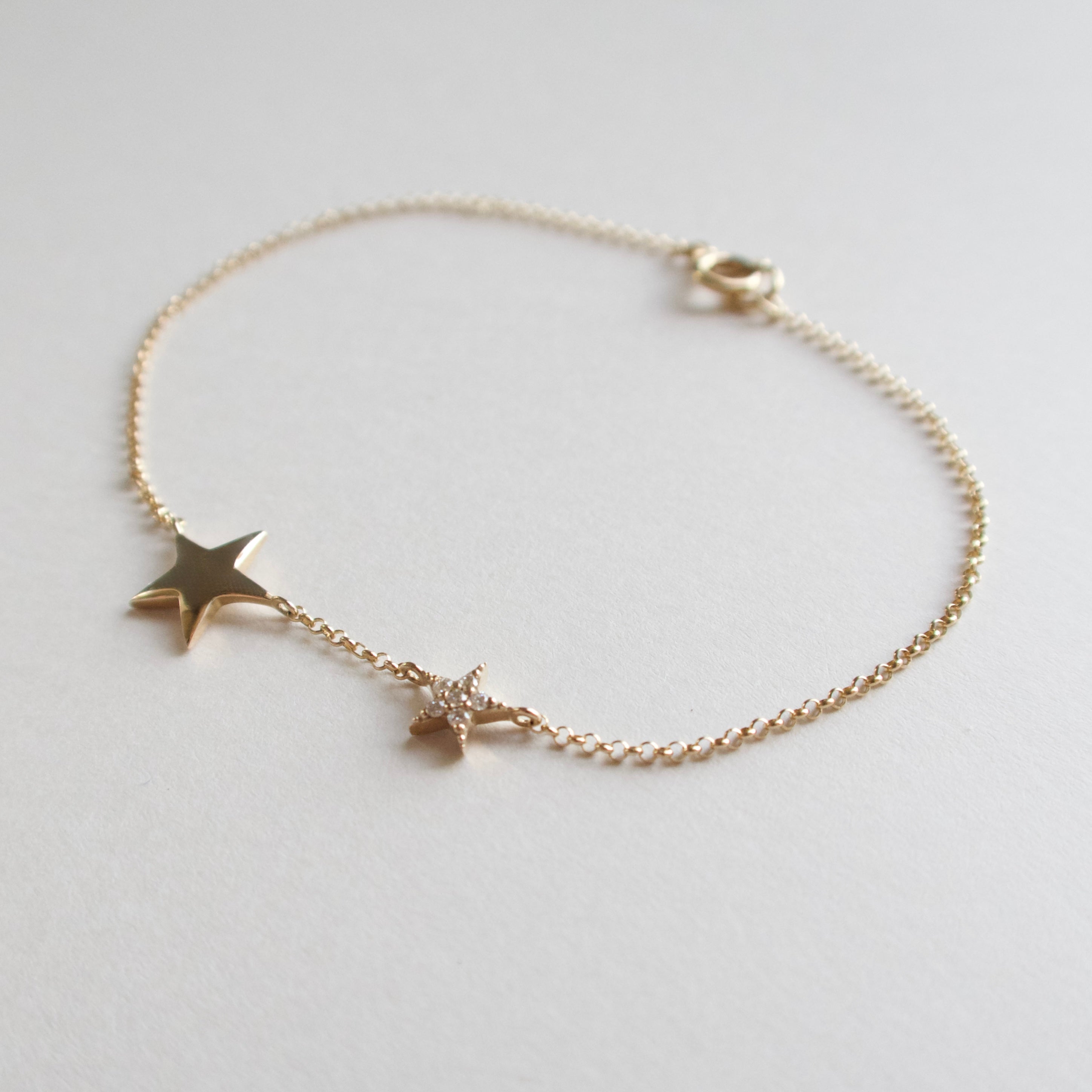 Hōkū Mahina series【月星Collection】ダイヤモンドブレスレット