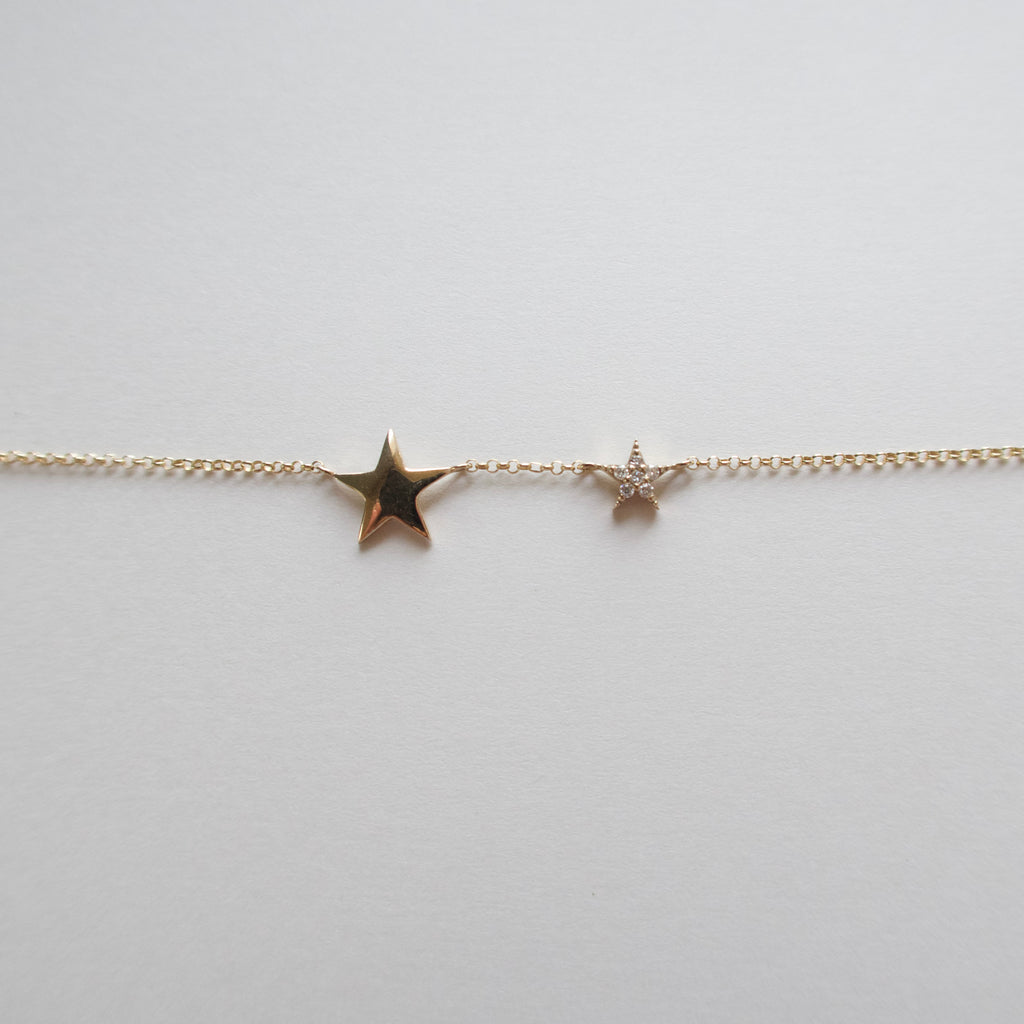 Hōkū Mahina series【月星Collection】ダイヤモンドブレスレット