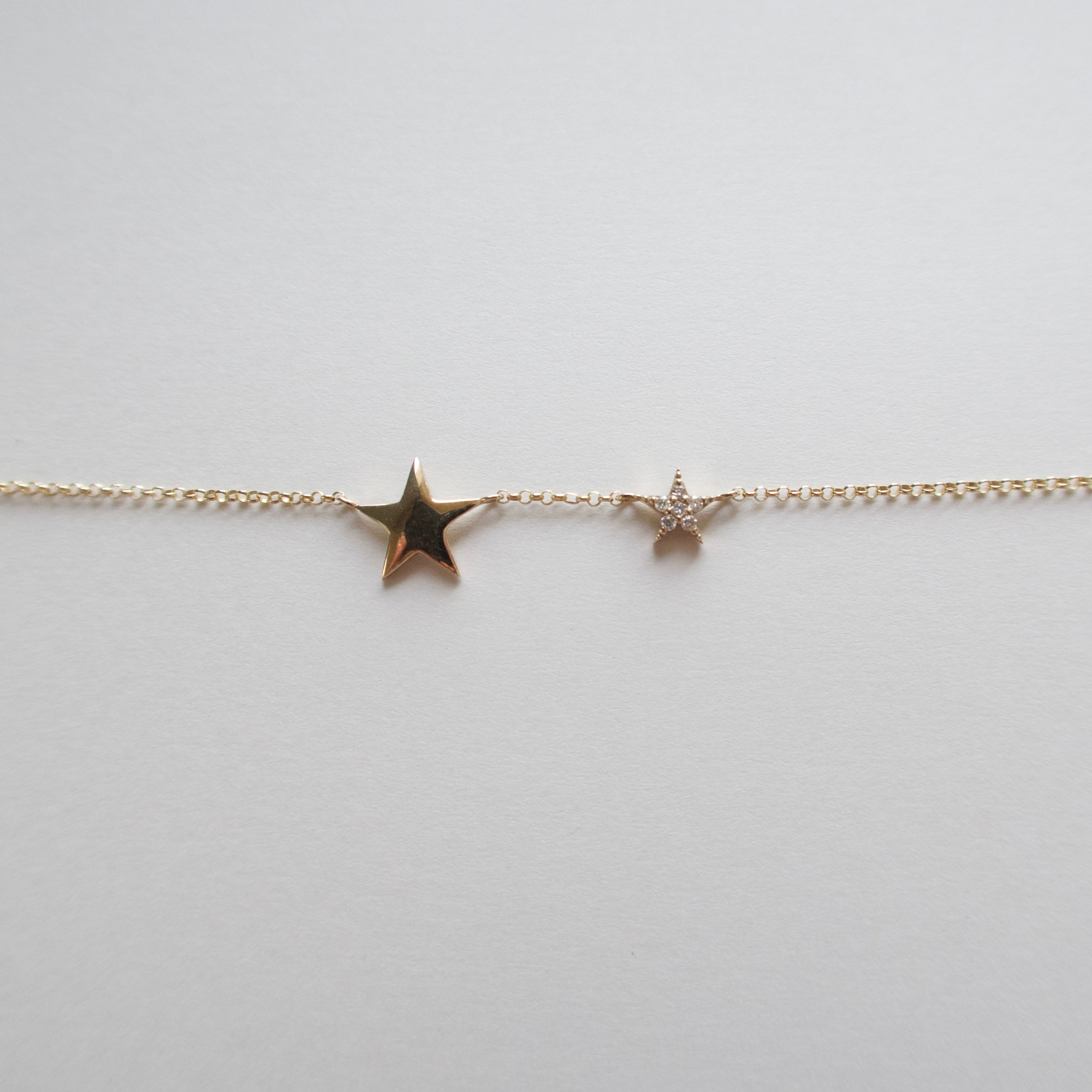 Hōkū Mahina series【月星Collection】ダイヤモンドブレスレット