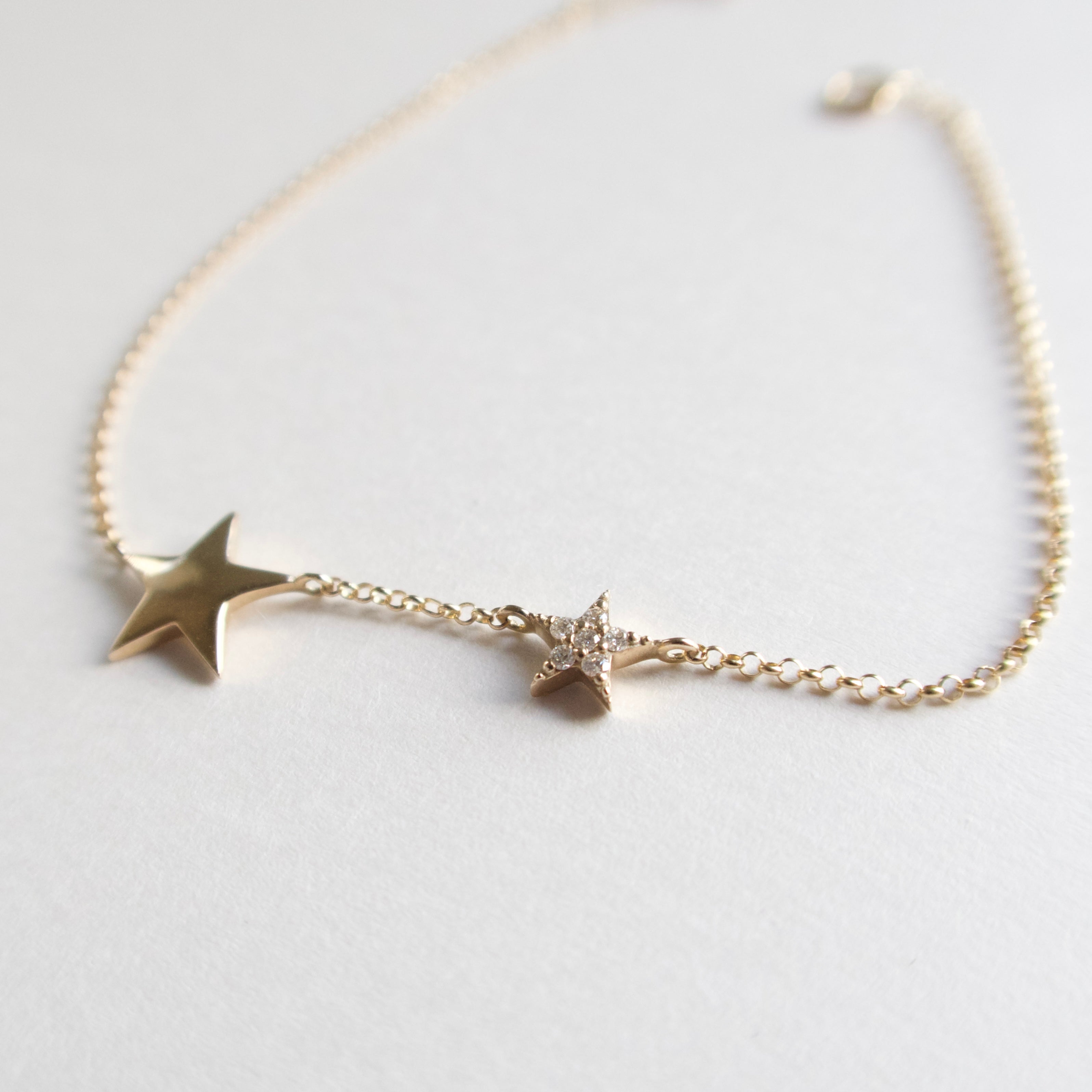 Hōkū Mahina series【月星Collection】ダイヤモンドブレスレット