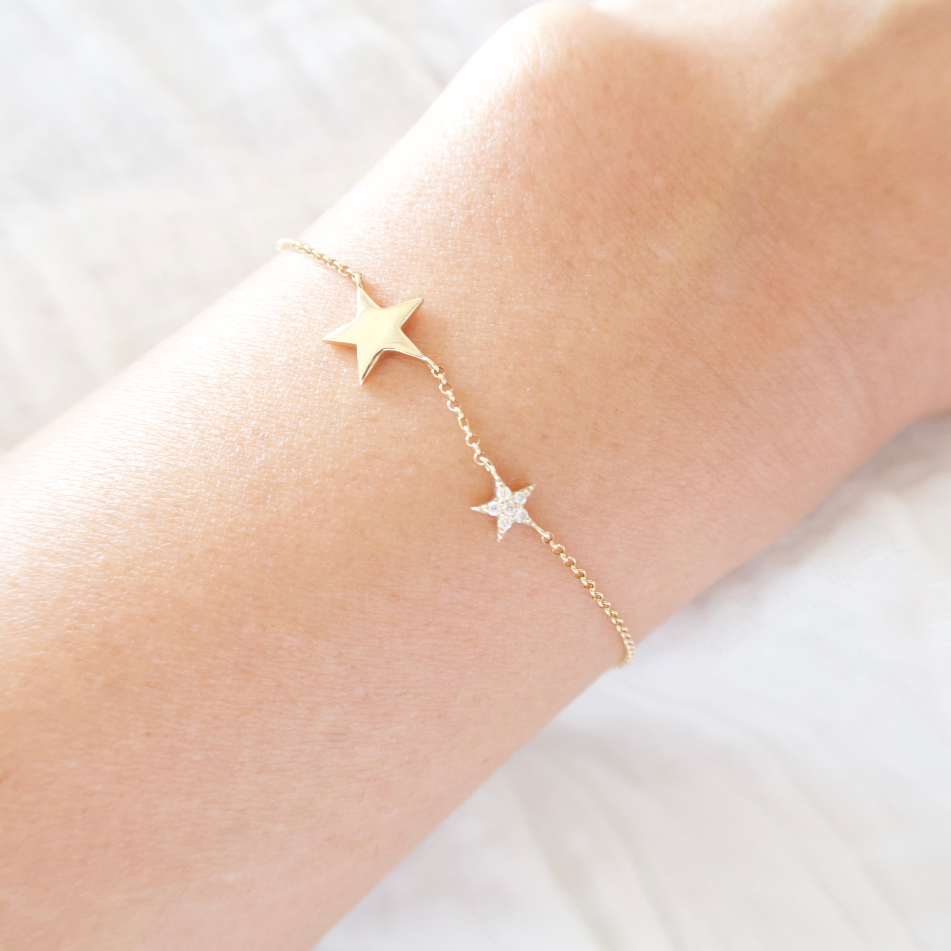 Hōkū Mahina series【月星Collection】ダイヤモンドブレスレット