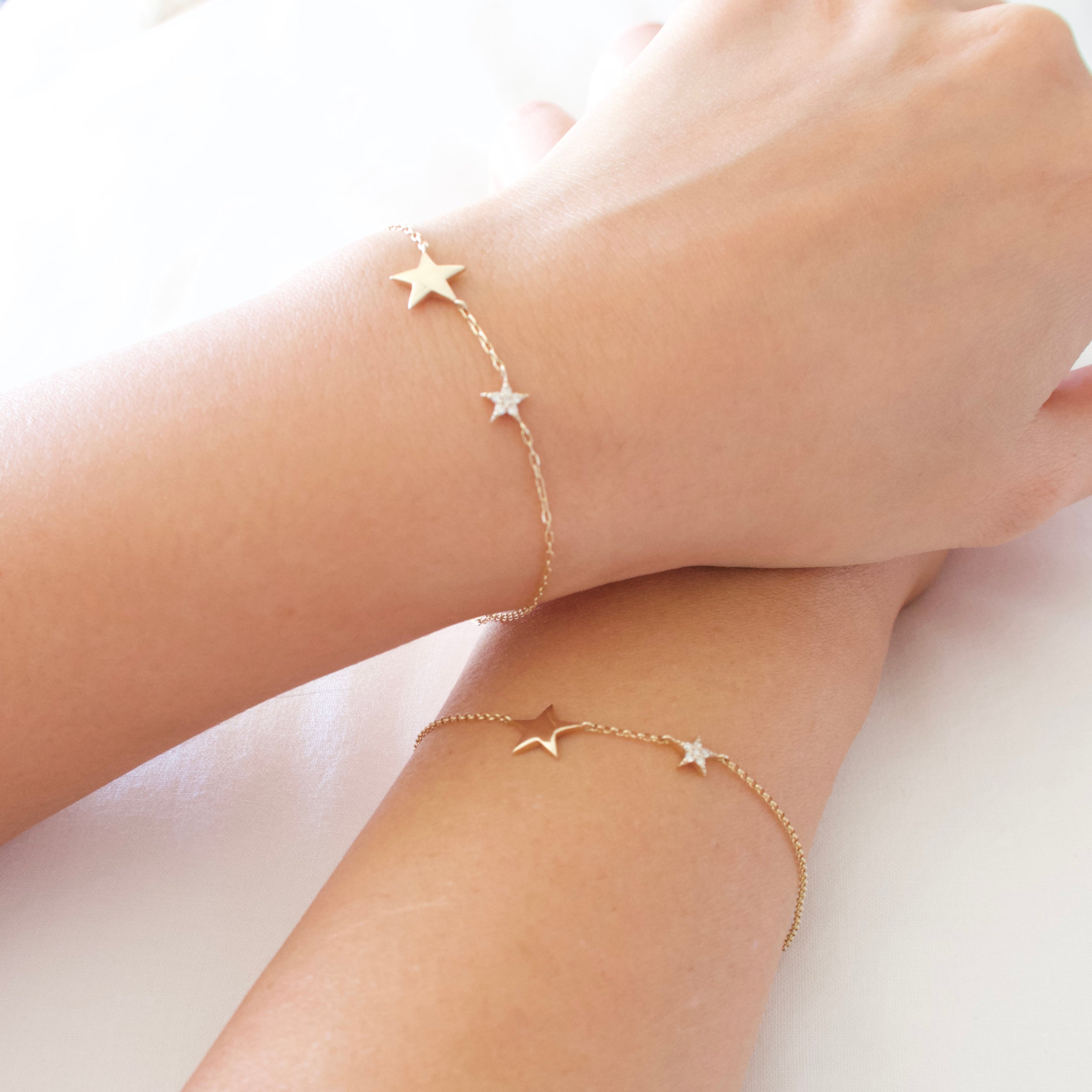 Hōkū Mahina series【月星Collection】ダイヤモンドブレスレット