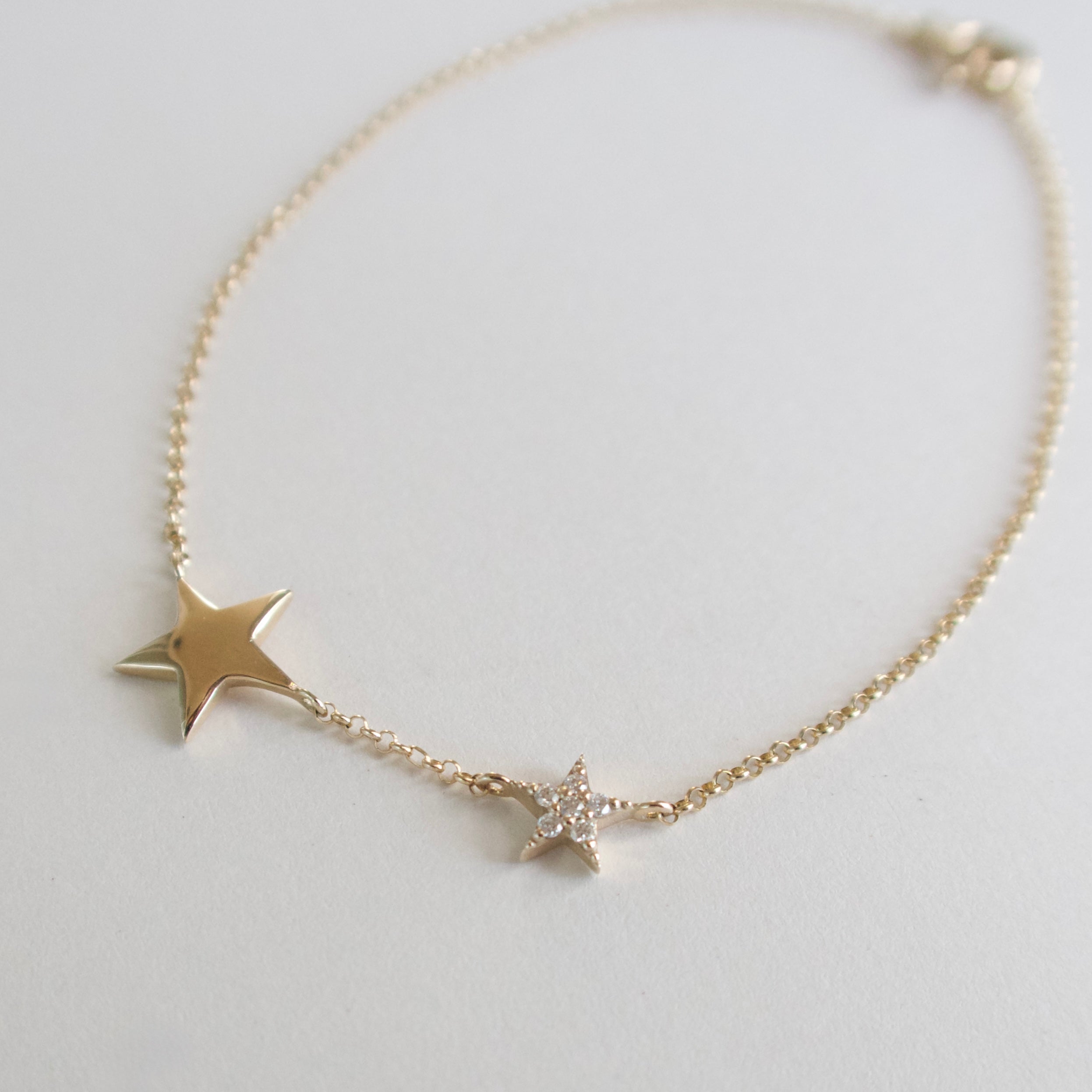 Hōkū Mahina series【月星Collection】ダイヤモンドブレスレット