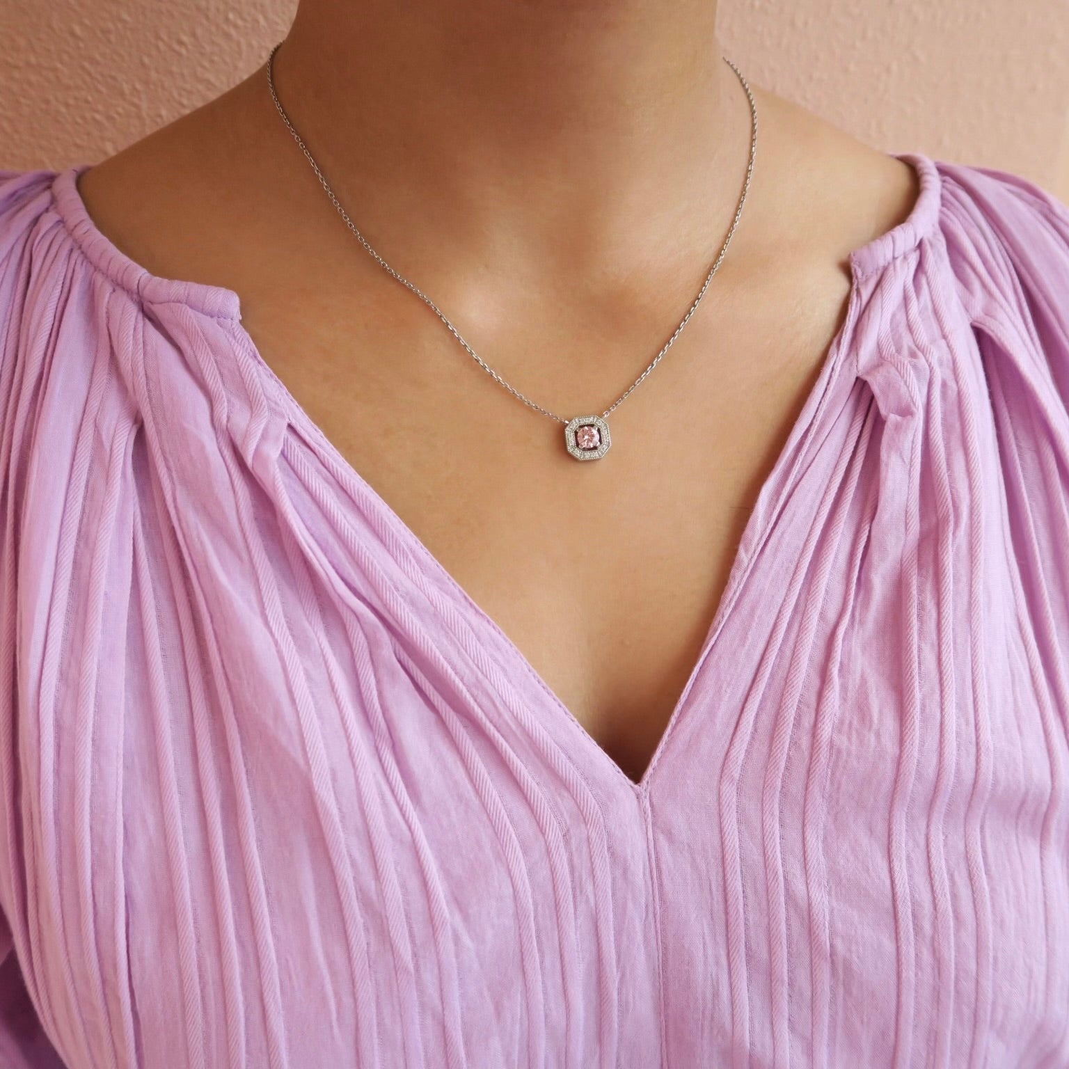 《タンザナイト｜Tanzanite》 ミスティラベンダー・天然石ネックレス